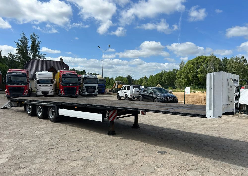 Krone PLATFORMA NISKOPODWOZIOWA z NAJAZDAMI / MEGA R 19.5 / OSIE SAF !! - Низькорамна платформа напівпричіп: фото 4 Krone PLATFORMA NISKOPODWOZIOWA z NAJAZDAMI / MEGA R 19.5 / OSIE SAF !! - Низькорамна платформа напівпричіп: фото 4