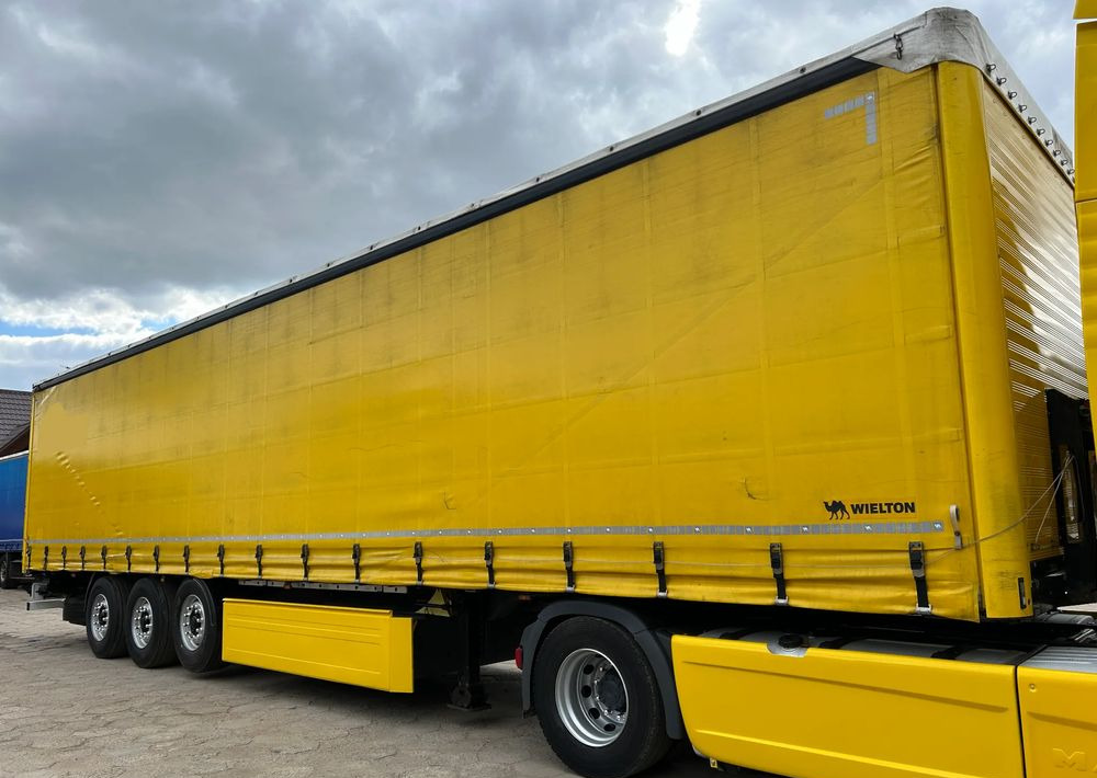 Wielton NS3K FIRANKA / STANDARD / OŚ PODNOSZONA / KOSZ PALETOWY / 2019 ROK !! - Тентований напівпричіп: фото 2 Wielton NS3K FIRANKA / STANDARD / OŚ PODNOSZONA / KOSZ PALETOWY / 2019 ROK !! - Тентований напівпричіп: фото 2