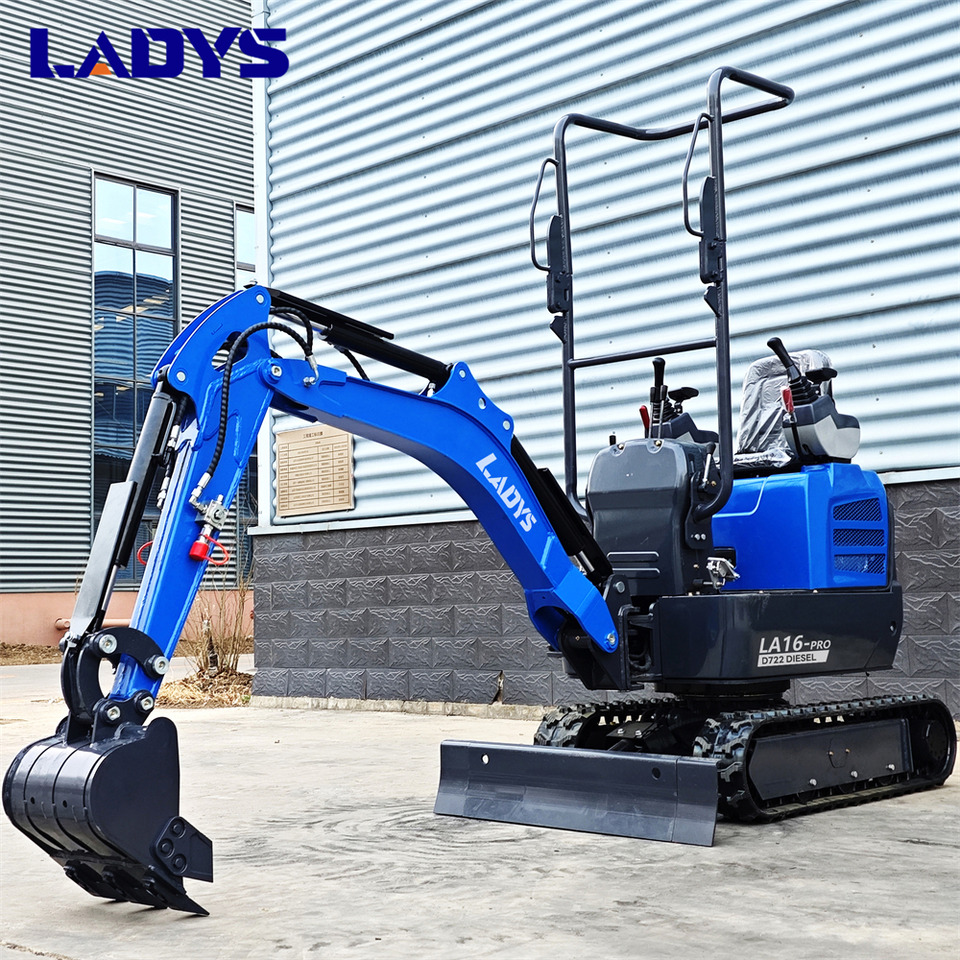 LADYS LA16Pro Mini Excavator Kubota Euro 5/Epa Engine Mini Excavator For Sale - Міні-екскаватор: фото 4 LADYS LA16Pro Mini Excavator Kubota Euro 5/Epa Engine Mini Excavator For Sale - Міні-екскаватор: фото 4