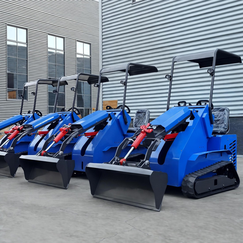 LEZUM Free Shipping Mini Skid Steer Loader Compact Track Electric/Diesel Chinese Mini Skid Steer Loader For Sale With Mini Skid Steer Attachments 4 In 1 Bucket - Міні-навантажувач: фото 5 LEZUM Free Shipping Mini Skid Steer Loader Compact Track Electric/Diesel Chinese Mini Skid Steer Loader For Sale With Mini Skid Steer Attachments 4 In 1 Bucket - Міні-навантажувач: фото 5