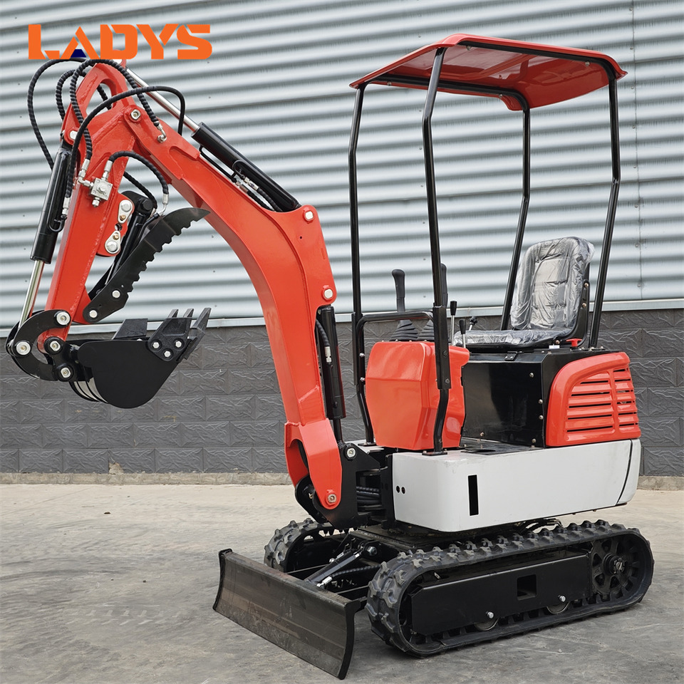 LADYS DY12Pro Mini Excavator Euro 5/Epa Engine Kubota Mini Excavator For Sale - Міні-екскаватор: фото 4 LADYS DY12Pro Mini Excavator Euro 5/Epa Engine Kubota Mini Excavator For Sale - Міні-екскаватор: фото 4