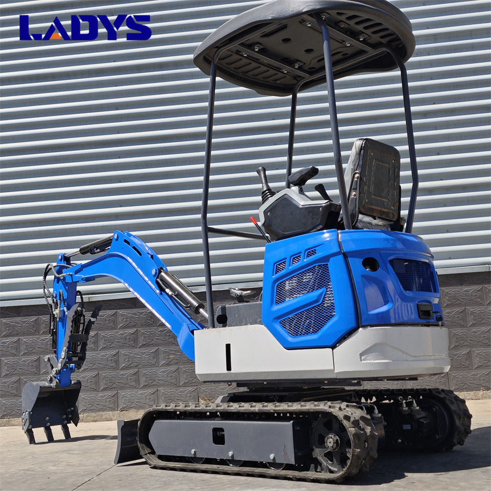 LADYS DY18Mini Excavator Digger Miniexcavadora EPA Kubota Engine Mini Excavator For Sale With Mini Excavator Attachment Set - Гусеничний екскаватор: фото 3 LADYS DY18Mini Excavator Digger Miniexcavadora EPA Kubota Engine Mini Excavator For Sale With Mini Excavator Attachment Set - Гусеничний екскаватор: фото 3