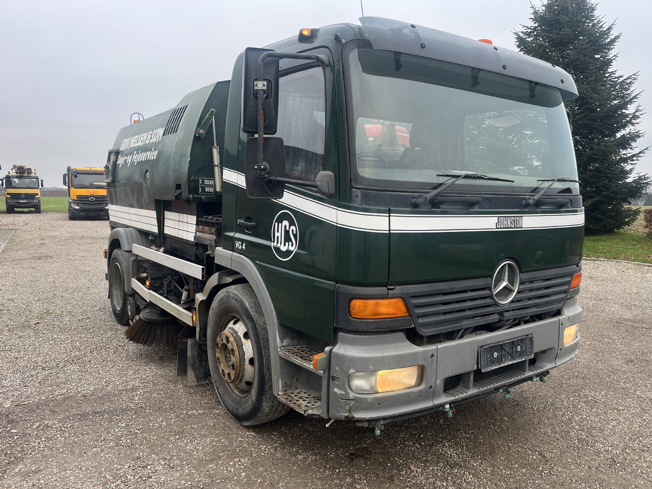 Mercedes Benz Atego - Підмітально-прибиральна машина: фото 3 Mercedes Benz Atego - Підмітально-прибиральна машина: фото 3