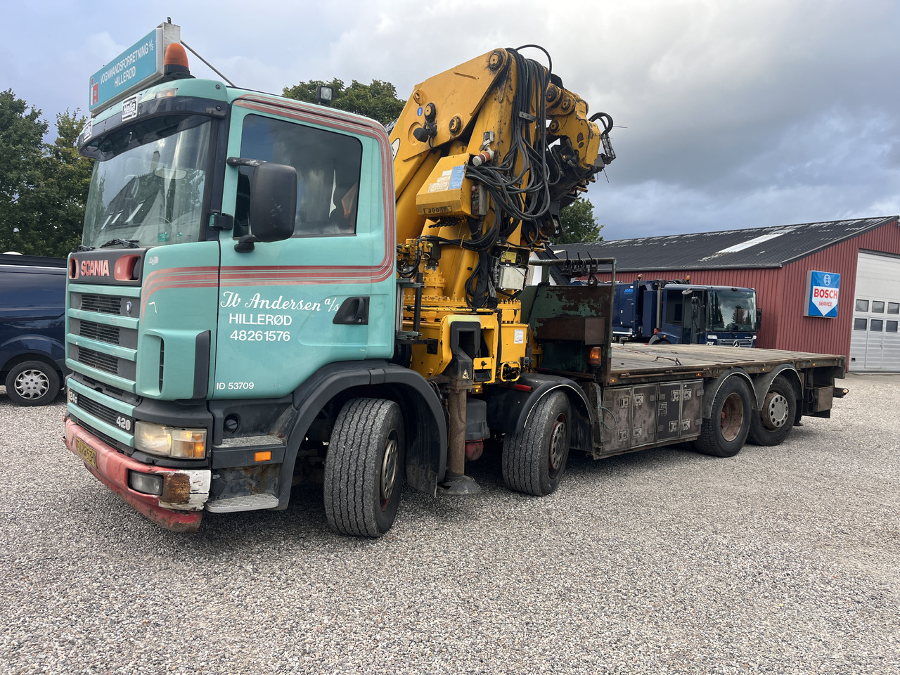 Scania G 124 - Вантажівка з маніпулятором: фото 2 Scania G 124 - Вантажівка з маніпулятором: фото 2