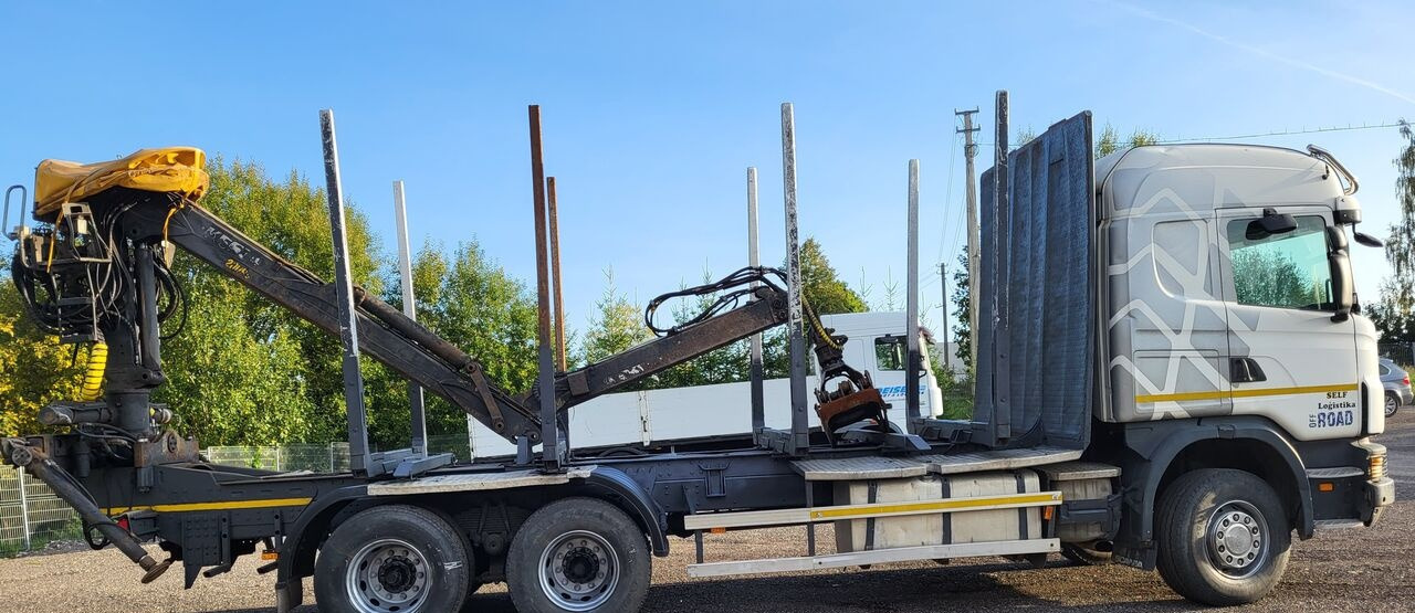 Scania G480 - Лісовоз, Вантажівка з маніпулятором: фото 4 Scania G480 - Лісовоз, Вантажівка з маніпулятором: фото 4