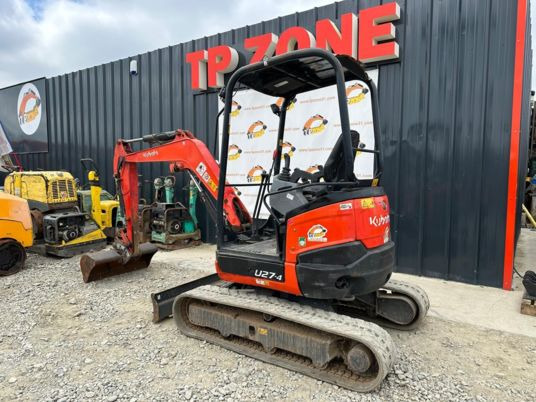 Міні-екскаватор Kubota U27-4 à 20500 € HT: фото 8