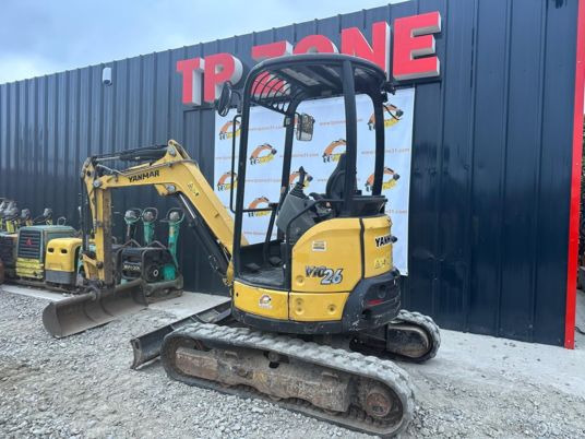 Міні-екскаватор Yanmar VIO26-6 Canopy à 21500 € HT: фото 6
