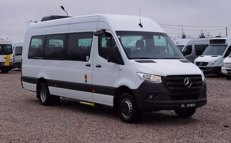 Mercedes-Benz Sprinter 2023 jak nowy 44 tys km 23+5 miejsc - Приміський автобус: фото 1 Mercedes-Benz Sprinter 2023 jak nowy 44 tys km 23+5 miejsc - Приміський автобус: фото 1