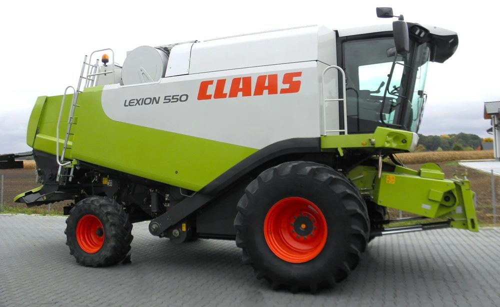 Claas Lexion 550 2005 Rok, heder V750, Najbogatsza Wersja, Nie Malowany, Stan Idealny - Зернозбиральний комбайн: фото 1 Claas Lexion 550 2005 Rok, heder V750, Najbogatsza Wersja, Nie Malowany, Stan Idealny - Зернозбиральний комбайн: фото 1