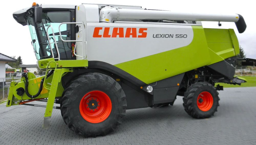 Claas Lexion 550 2005 Rok, heder V750, Najbogatsza Wersja, Nie Malowany, Stan Idealny - Зернозбиральний комбайн: фото 2 Claas Lexion 550 2005 Rok, heder V750, Najbogatsza Wersja, Nie Malowany, Stan Idealny - Зернозбиральний комбайн: фото 2