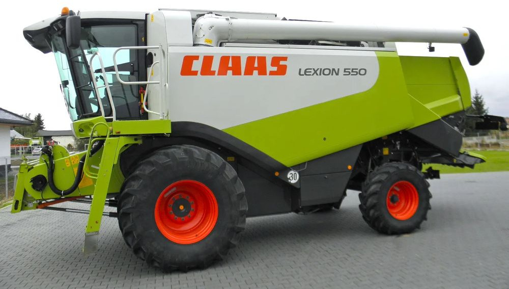 Claas Lexion 550 2005 Rok, heder V750, Najbogatsza Wersja, Nie Malowany, Stan Idealny - Зернозбиральний комбайн: фото 4 Claas Lexion 550 2005 Rok, heder V750, Najbogatsza Wersja, Nie Malowany, Stan Idealny - Зернозбиральний комбайн: фото 4