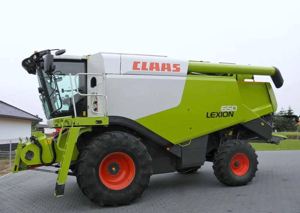 Claas Lexion 650 2014 Rok, heder V750, Nie Malowany, Stan Idealny - Зернозбиральний комбайн: фото 4 Claas Lexion 650 2014 Rok, heder V750, Nie Malowany, Stan Idealny - Зернозбиральний комбайн: фото 4