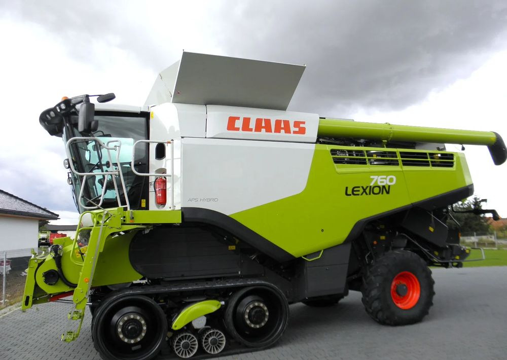 Claas Lexion 760 Terra Trac 2015 Rok, 1900 motgodzin, Heder V 930 2019 Rok, Najbogatsza Wersja, Nie Malowany, Stan Idealny - Зернозбиральний комбайн: фото 2 Claas Lexion 760 Terra Trac 2015 Rok, 1900 motgodzin, Heder V 930 2019 Rok, Najbogatsza Wersja, Nie Malowany, Stan Idealny - Зернозбиральний комбайн: фото 2