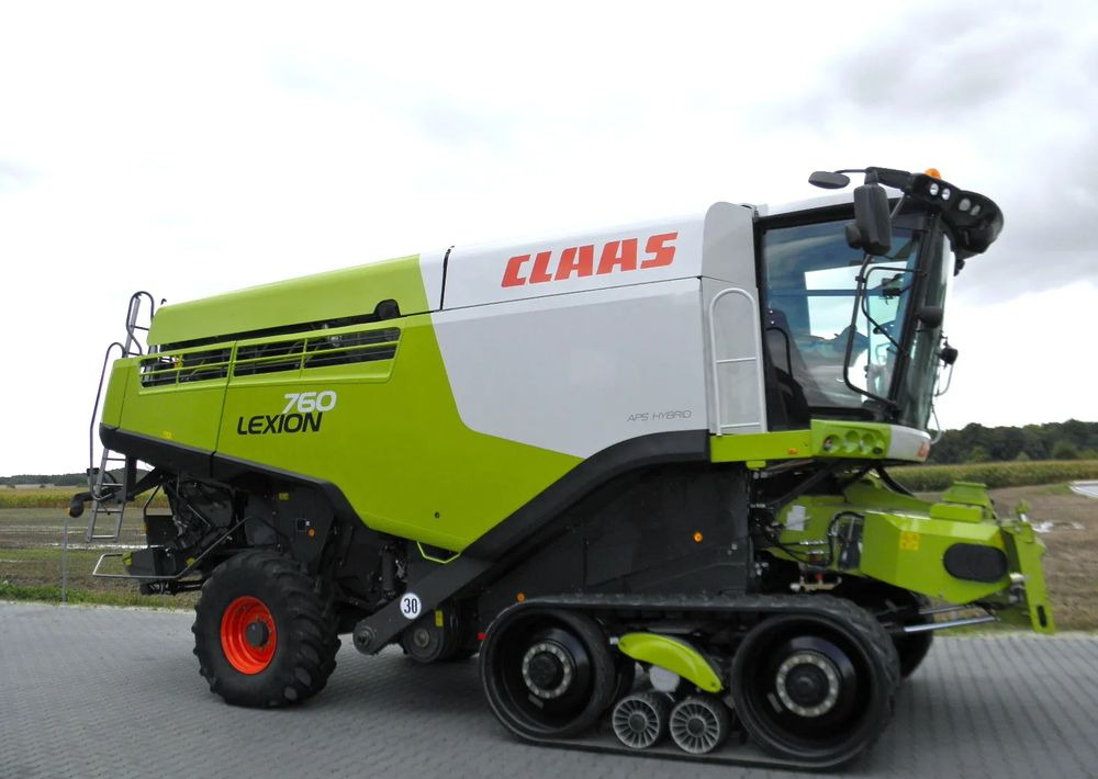 Claas Lexion 760 Terra Trac 2015 Rok, 1900 motgodzin, Heder V 930 2019 Rok, Najbogatsza Wersja, Nie Malowany, Stan Idealny - Зернозбиральний комбайн: фото 3 Claas Lexion 760 Terra Trac 2015 Rok, 1900 motgodzin, Heder V 930 2019 Rok, Najbogatsza Wersja, Nie Malowany, Stan Idealny - Зернозбиральний комбайн: фото 3