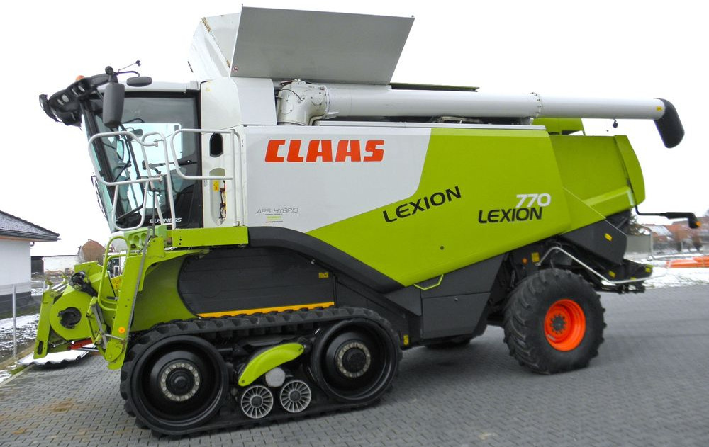 Claas Lexion 770 Terra Trac Heder V10,5, Najbogatsza Wersja, Nie Malowany, Stan Bardzo Dobry - Зернозбиральний комбайн: фото 3 Claas Lexion 770 Terra Trac Heder V10,5, Najbogatsza Wersja, Nie Malowany, Stan Bardzo Dobry - Зернозбиральний комбайн: фото 3