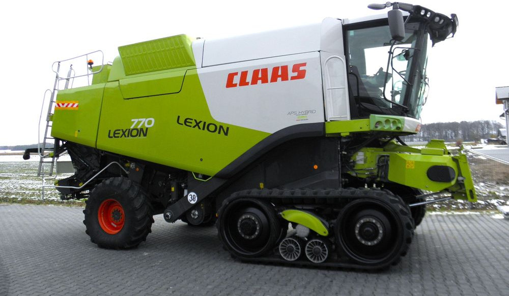 Claas Lexion 770 Terra Trac Heder V10,5, Najbogatsza Wersja, Nie Malowany, Stan Bardzo Dobry - Зернозбиральний комбайн: фото 2 Claas Lexion 770 Terra Trac Heder V10,5, Najbogatsza Wersja, Nie Malowany, Stan Bardzo Dobry - Зернозбиральний комбайн: фото 2