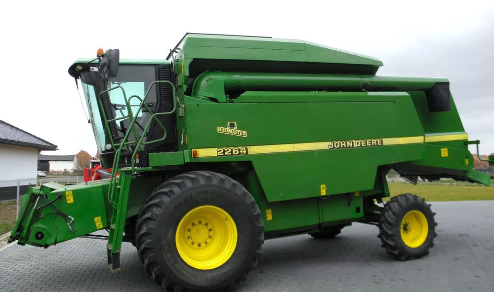 John Deere 2264 HM 1998 Rok, heder 6,1 m, Stol do rzepaku, Nie Malowany, Stan Bardzo Dobry - Зернозбиральний комбайн: фото 4 John Deere 2264 HM 1998 Rok, heder 6,1 m, Stol do rzepaku, Nie Malowany, Stan Bardzo Dobry - Зернозбиральний комбайн: фото 4