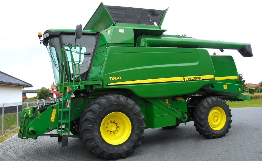 John Deere T660 2008 rok , Heder 6,7 m, Wilgotnosciomierz, Waga, Najbogatsza Wersja, Stan Idealny - Зернозбиральний комбайн: фото 5 John Deere T660 2008 rok , Heder 6,7 m, Wilgotnosciomierz, Waga, Najbogatsza Wersja, Stan Idealny - Зернозбиральний комбайн: фото 5