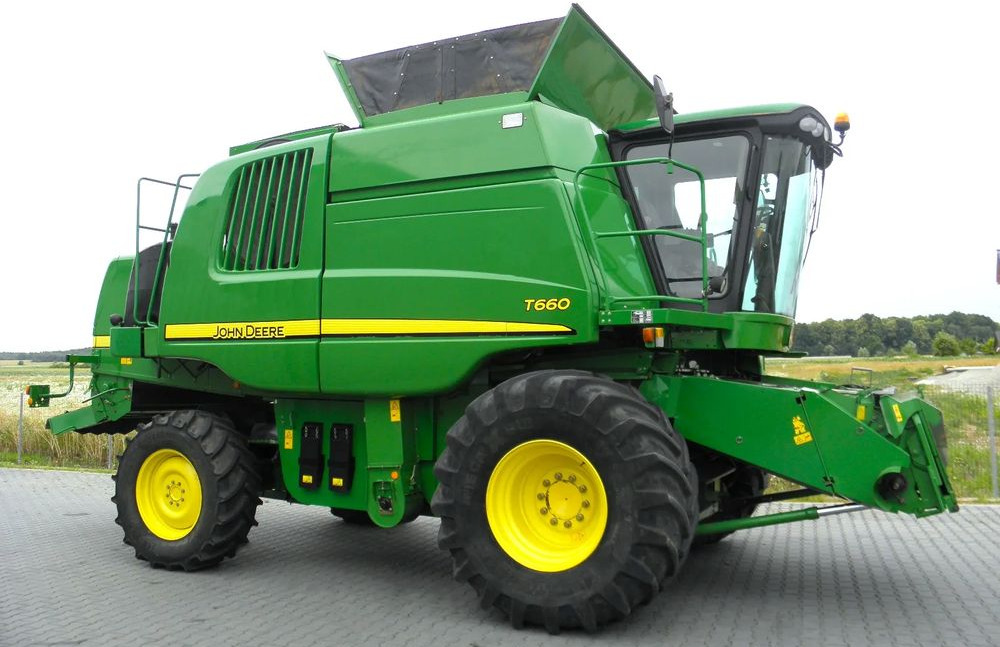 John Deere T660 2008 rok , Heder 6,7 m, Wilgotnosciomierz, Waga, Najbogatsza Wersja, Stan Idealny - Зернозбиральний комбайн: фото 2 John Deere T660 2008 rok , Heder 6,7 m, Wilgotnosciomierz, Waga, Najbogatsza Wersja, Stan Idealny - Зернозбиральний комбайн: фото 2