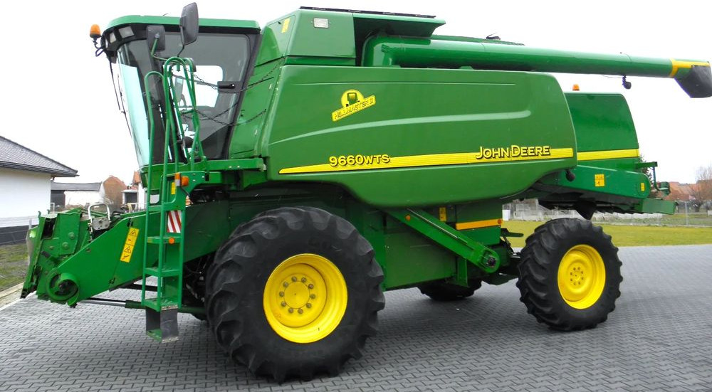 John Deere WTS 9660 HM 2004 Rok, 6,7 m heder, Nie Malowany, Stan Bardzo Dobry - Зернозбиральний комбайн: фото 3 John Deere WTS 9660 HM 2004 Rok, 6,7 m heder, Nie Malowany, Stan Bardzo Dobry - Зернозбиральний комбайн: фото 3