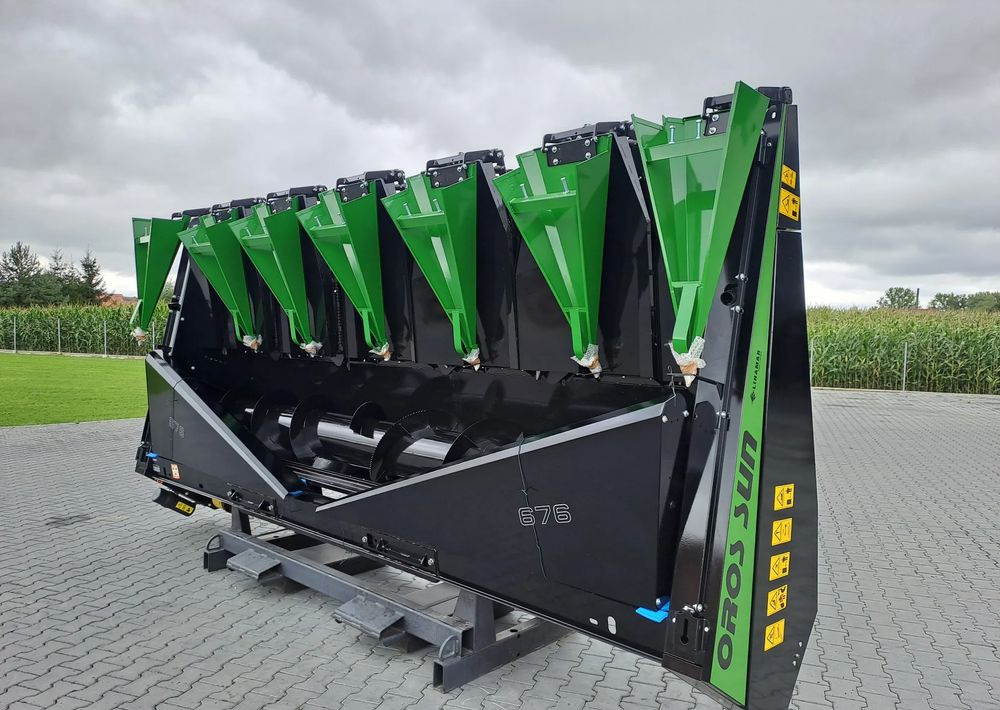 Oros Oros SUN 676 6 rzędowy, Nowe Przystawki do zbioru Słonecznika - Жниварка для соняшника: фото 1 Oros Oros SUN 676 6 rzędowy, Nowe Przystawki do zbioru Słonecznika - Жниварка для соняшника: фото 1