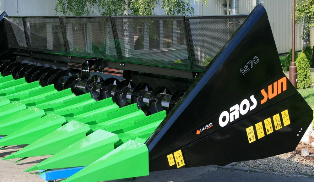 Oros SUN 1276 12 rzędowy, Nowe przystawki do Zbioru Słonecznika - Жниварка для соняшника: фото 4 Oros SUN 1276 12 rzędowy, Nowe przystawki do Zbioru Słonecznika - Жниварка для соняшника: фото 4
