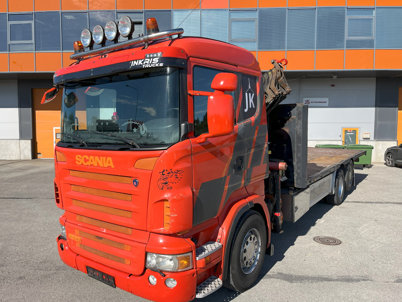 SCANIA R420 6x2 + CRANE FASSI 23TM PLATFORM 7720 - Вантажівка з маніпулятором: фото 4 SCANIA R420 6x2 + CRANE FASSI 23TM PLATFORM 7720 - Вантажівка з маніпулятором: фото 4