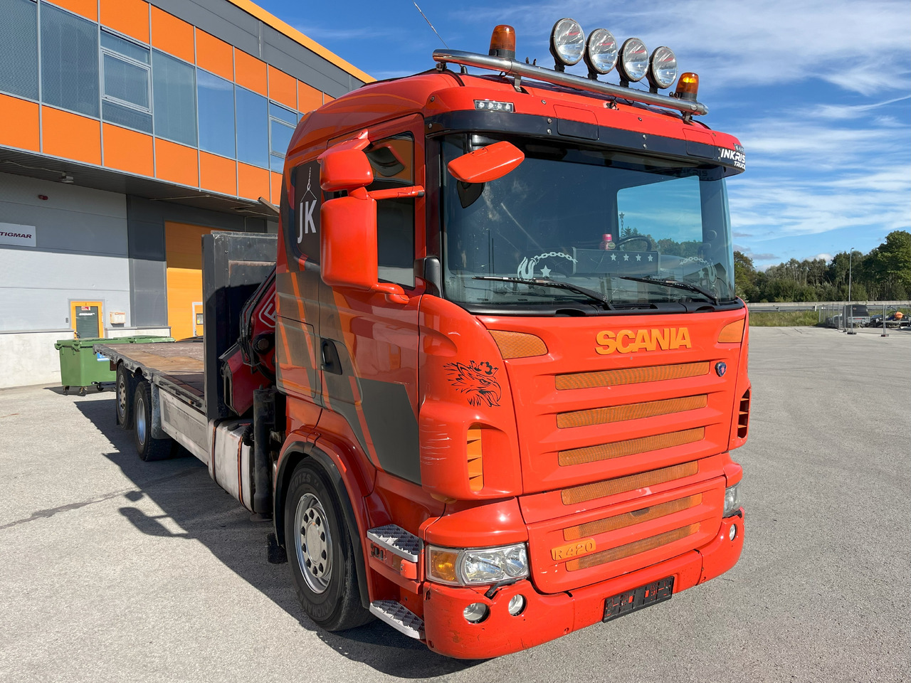 SCANIA R420 6x2 + CRANE FASSI 23TM PLATFORM 7720 - Вантажівка з маніпулятором: фото 2 SCANIA R420 6x2 + CRANE FASSI 23TM PLATFORM 7720 - Вантажівка з маніпулятором: фото 2