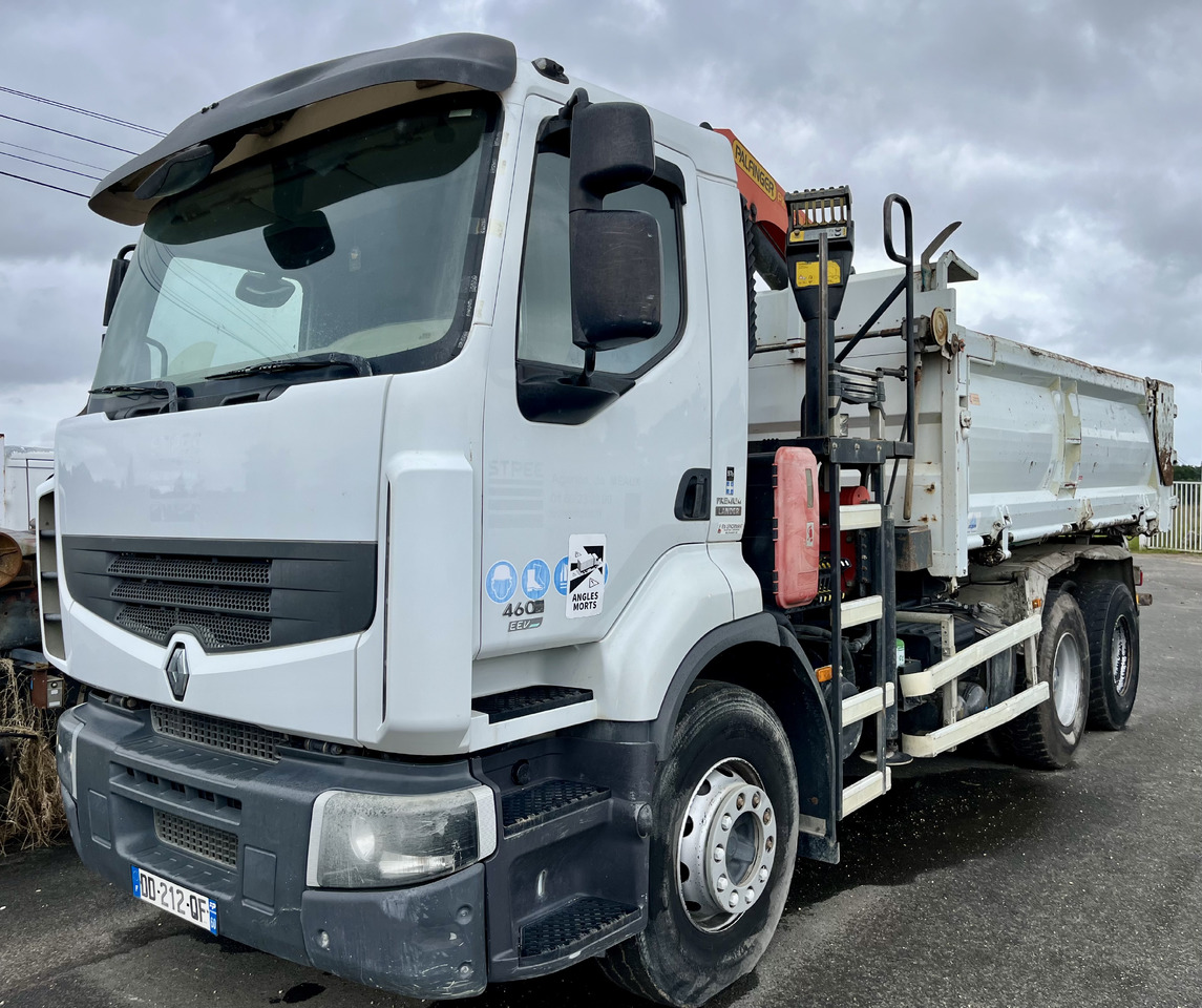 RENAULT Premium Lander 460dxi bibenne grue Palfinger pk16001 - Самоскид вантажівка, Вантажівка з маніпулятором: фото 2 RENAULT Premium Lander 460dxi bibenne grue Palfinger pk16001 - Самоскид вантажівка, Вантажівка з маніпулятором: фото 2