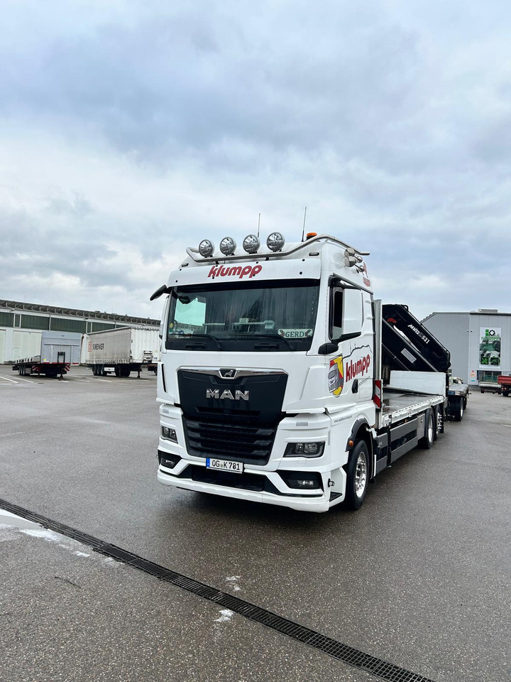 MAN TGX 500 - Бортова вантажівка/ Платформа: фото 2 MAN TGX 500 - Бортова вантажівка/ Платформа: фото 2