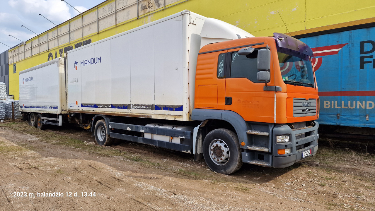 MAN TGA 18.310 - Вантажівка з закритим кузовом: фото 2 MAN TGA 18.310 - Вантажівка з закритим кузовом: фото 2