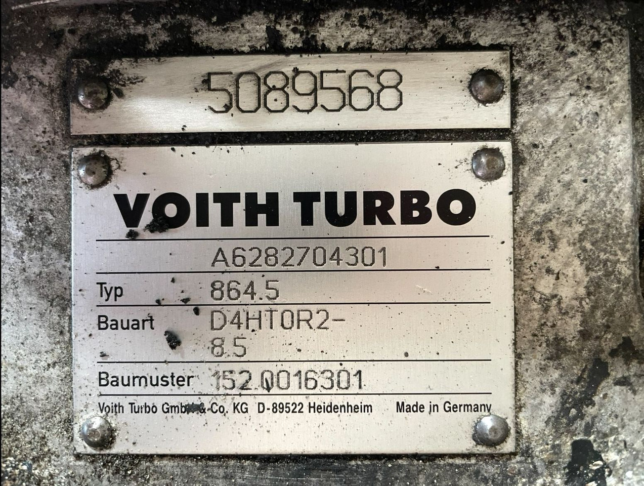 Voith Mercedes Citaro Voith Getriebe 864.5 D4HT0R2-8,5 A6282704301 152.0016301 5 - Коробка передач та запчастини в категорії Автобуси: фото 3 Voith Mercedes Citaro Voith Getriebe 864.5 D4HT0R2-8,5 A6282704301 152.0016301 5 - Коробка передач та запчастини в категорії Автобуси: фото 3
