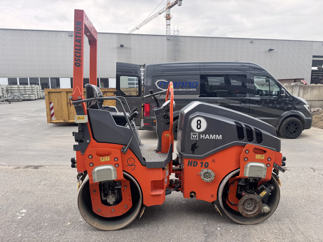 Hamm HD 10 VO - Дорожній каток: фото 3 Hamm HD 10 VO - Дорожній каток: фото 3