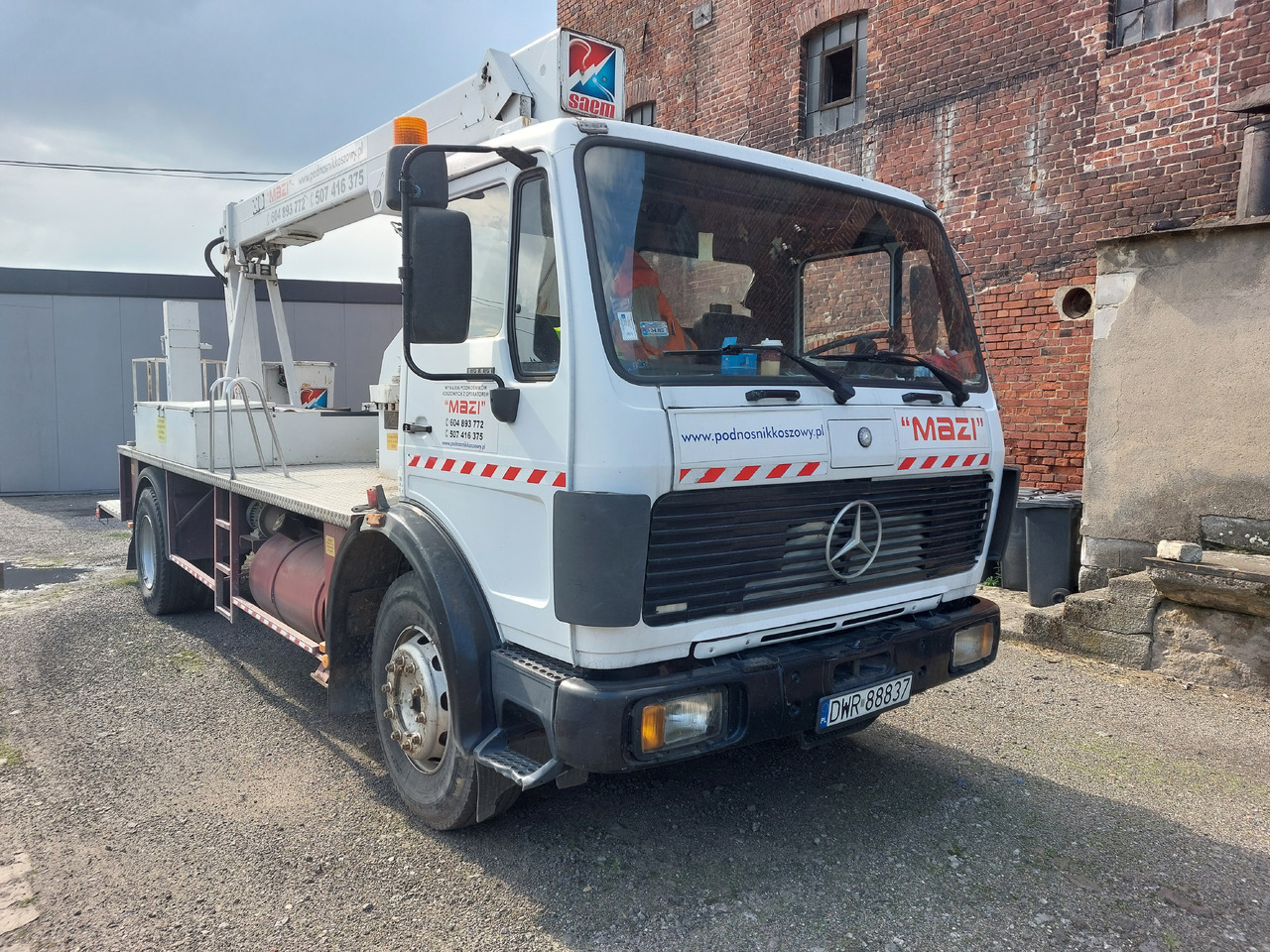 Wumag Mercedes 1414, 400V Wumag WT220 hydraulik - Автовишка: фото 2 Wumag Mercedes 1414, 400V Wumag WT220 hydraulik - Автовишка: фото 2