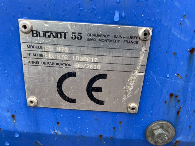 BUGNOT BVN 78 - Дробарка для лісництва: фото 2 BUGNOT BVN 78 - Дробарка для лісництва: фото 2