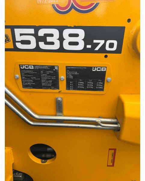 Навантажувач телескопічний JCB 538-70 XTRA: фото 6 Навантажувач телескопічний JCB 538-70 XTRA: фото 6