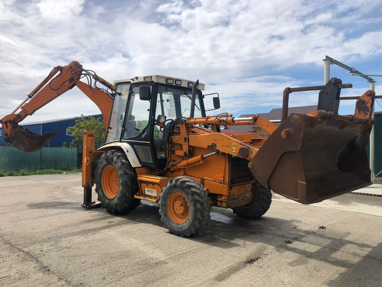 CATERPILLAR 428 C TERRACING EQUIPMENT BULLDOEXCAVATOR - Екскаватор-навантажувач: фото 4 CATERPILLAR 428 C TERRACING EQUIPMENT BULLDOEXCAVATOR - Екскаватор-навантажувач: фото 4