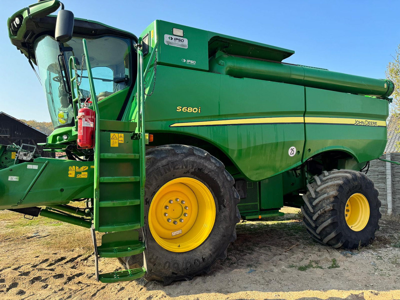 John Deere S680i combine + 635X Header + Zurn trailer - Зернозбиральний комбайн: фото 2 John Deere S680i combine + 635X Header + Zurn trailer - Зернозбиральний комбайн: фото 2