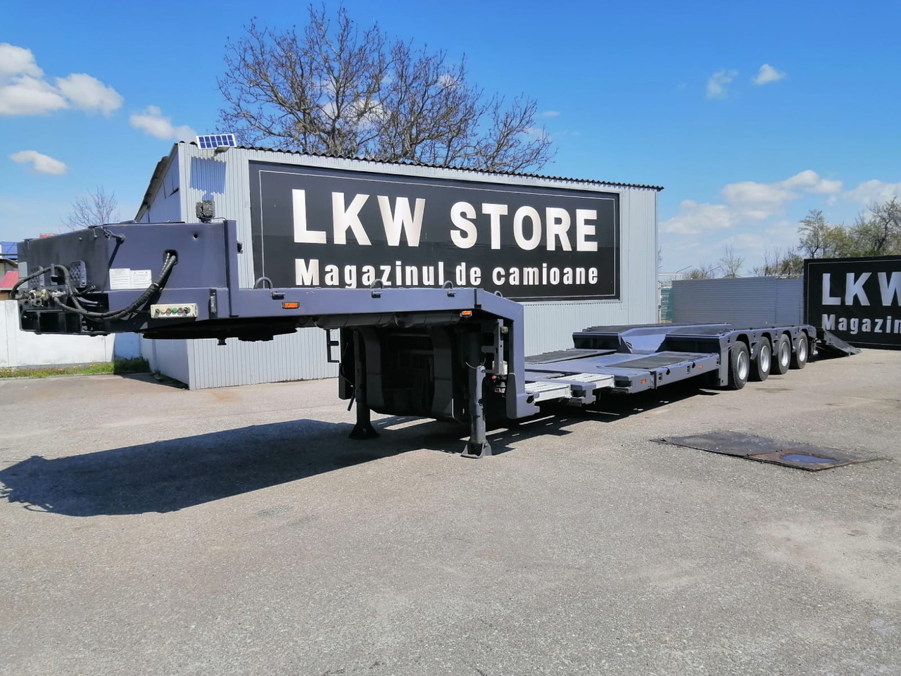 Langendorf Trailer-Tiefbett, 4 Axe, 59 to, extension, TOP !!! - Низькорамна платформа напівпричіп: фото 5 Langendorf Trailer-Tiefbett, 4 Axe, 59 to, extension, TOP !!! - Низькорамна платформа напівпричіп: фото 5