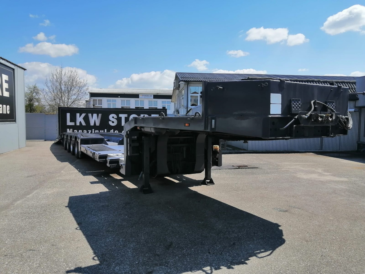Langendorf Trailer-Tiefbett, 4 Axe, 59 to, extension, TOP !!! - Низькорамна платформа напівпричіп: фото 3 Langendorf Trailer-Tiefbett, 4 Axe, 59 to, extension, TOP !!! - Низькорамна платформа напівпричіп: фото 3