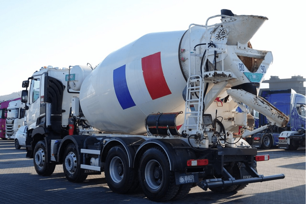 Renault C 430 8×4 Beton Mixer 9m3, TOP !!! - Автобетонозмішувач: фото 2 Renault C 430 8×4 Beton Mixer 9m3, TOP !!! - Автобетонозмішувач: фото 2