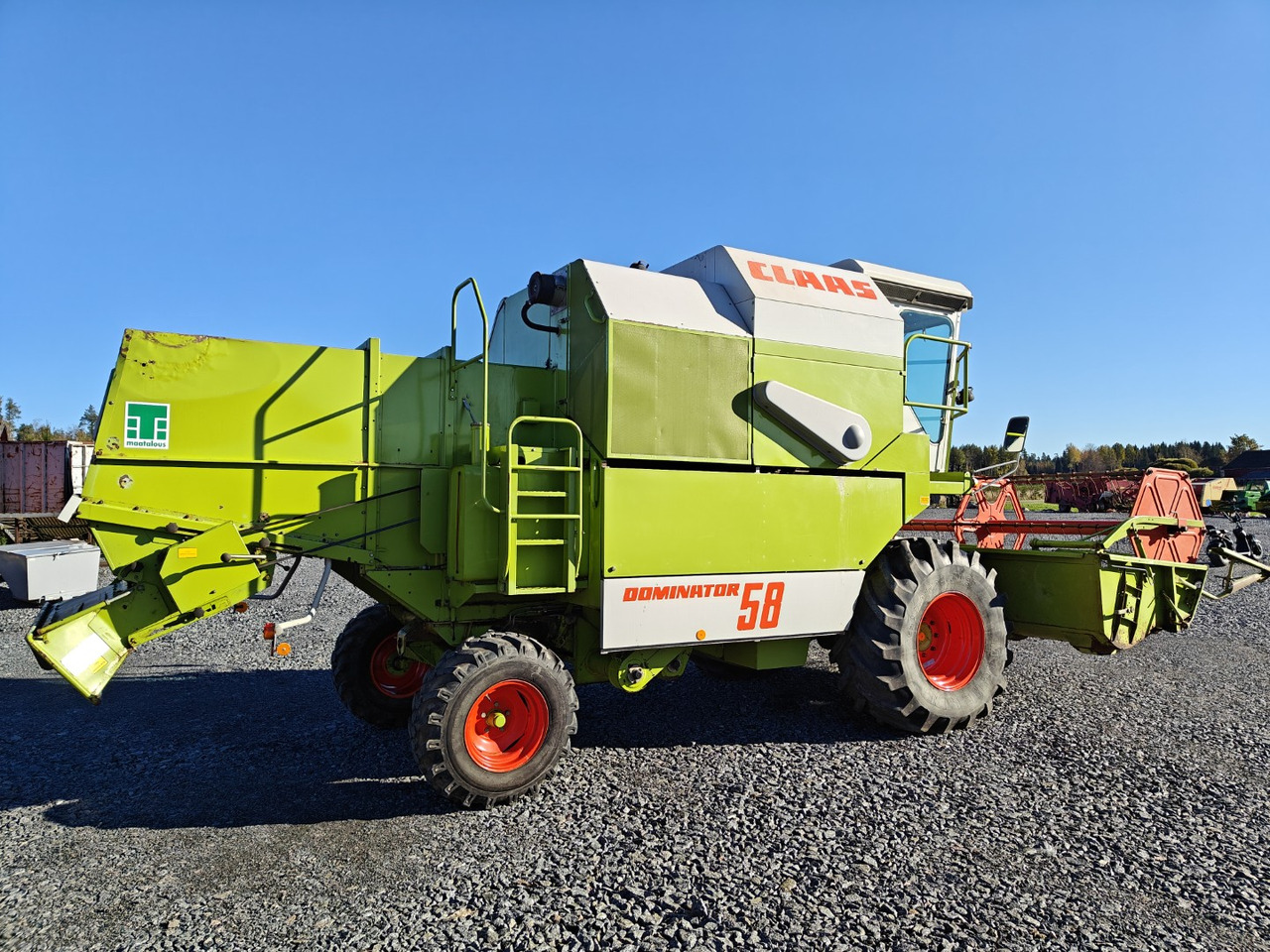 CLAAS Dominator 58 - Зернозбиральний комбайн: фото 4 CLAAS Dominator 58 - Зернозбиральний комбайн: фото 4