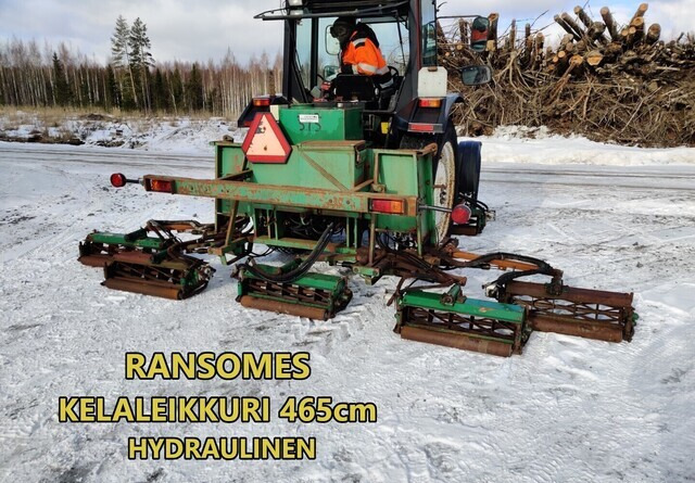 Ransomes kelaleikkuri 465cm hydraulinen - VIDEO - Косарка-подрібнювач: фото 1 Ransomes kelaleikkuri 465cm hydraulinen - VIDEO - Косарка-подрібнювач: фото 1