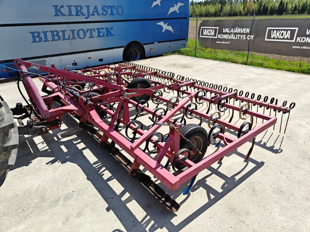 Пружинна борона VM 450 cm, hydraulisesti taittuva, etulana ja jälkihara, katso video!: фото 6