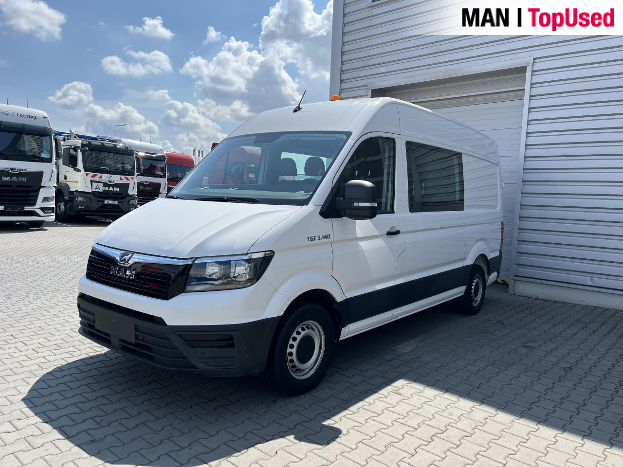 MAN TGE 3.140 4X2F SB kombi - Суцільнометалевий фургон: фото 1 MAN TGE 3.140 4X2F SB kombi - Суцільнометалевий фургон: фото 1