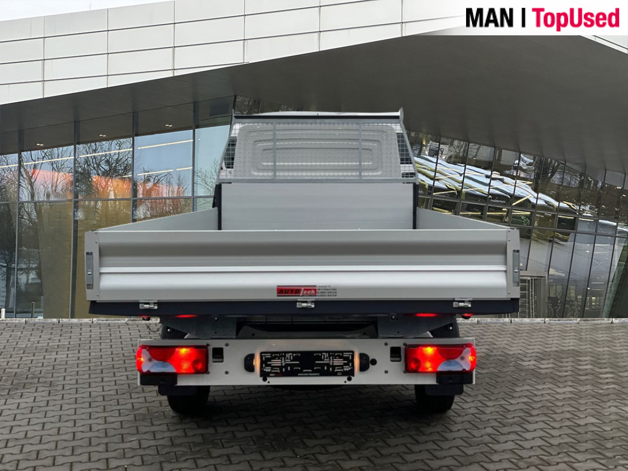 Новий Суцільнометалевий фургон MAN TGE 3.180 4X2F SB sklápěčka Autotech: фото 12