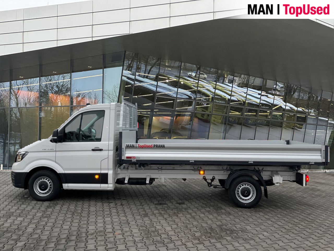 Новий Суцільнометалевий фургон MAN TGE 3.180 4X2F SB sklápěčka Autotech: фото 15