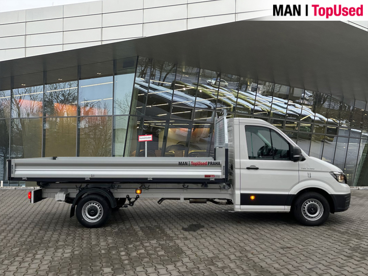 Новий Суцільнометалевий фургон MAN TGE 3.180 4X2F SB sklápěčka Autotech: фото 10