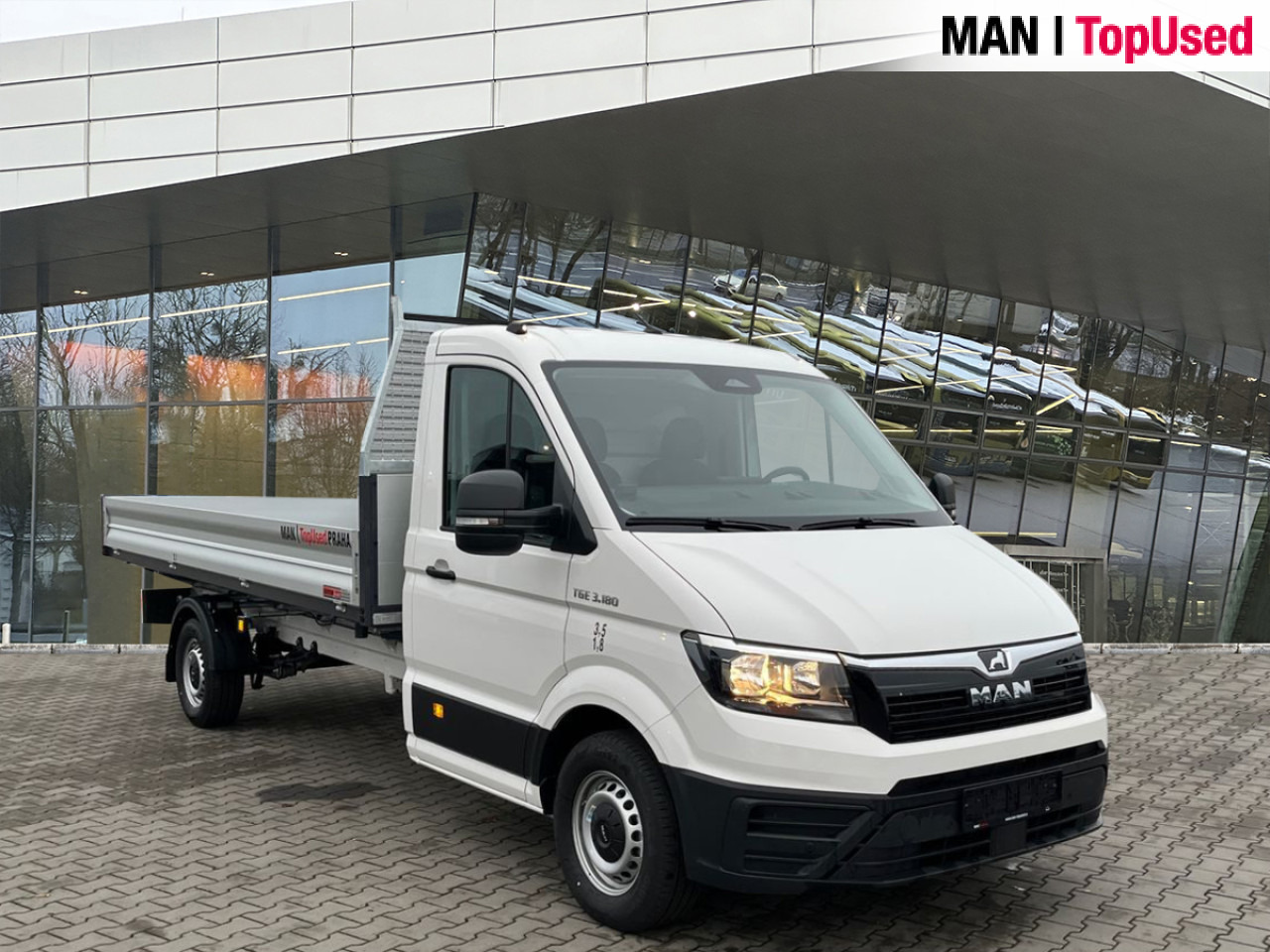 Новий Суцільнометалевий фургон MAN TGE 3.180 4X2F SB sklápěčka Autotech: фото 9