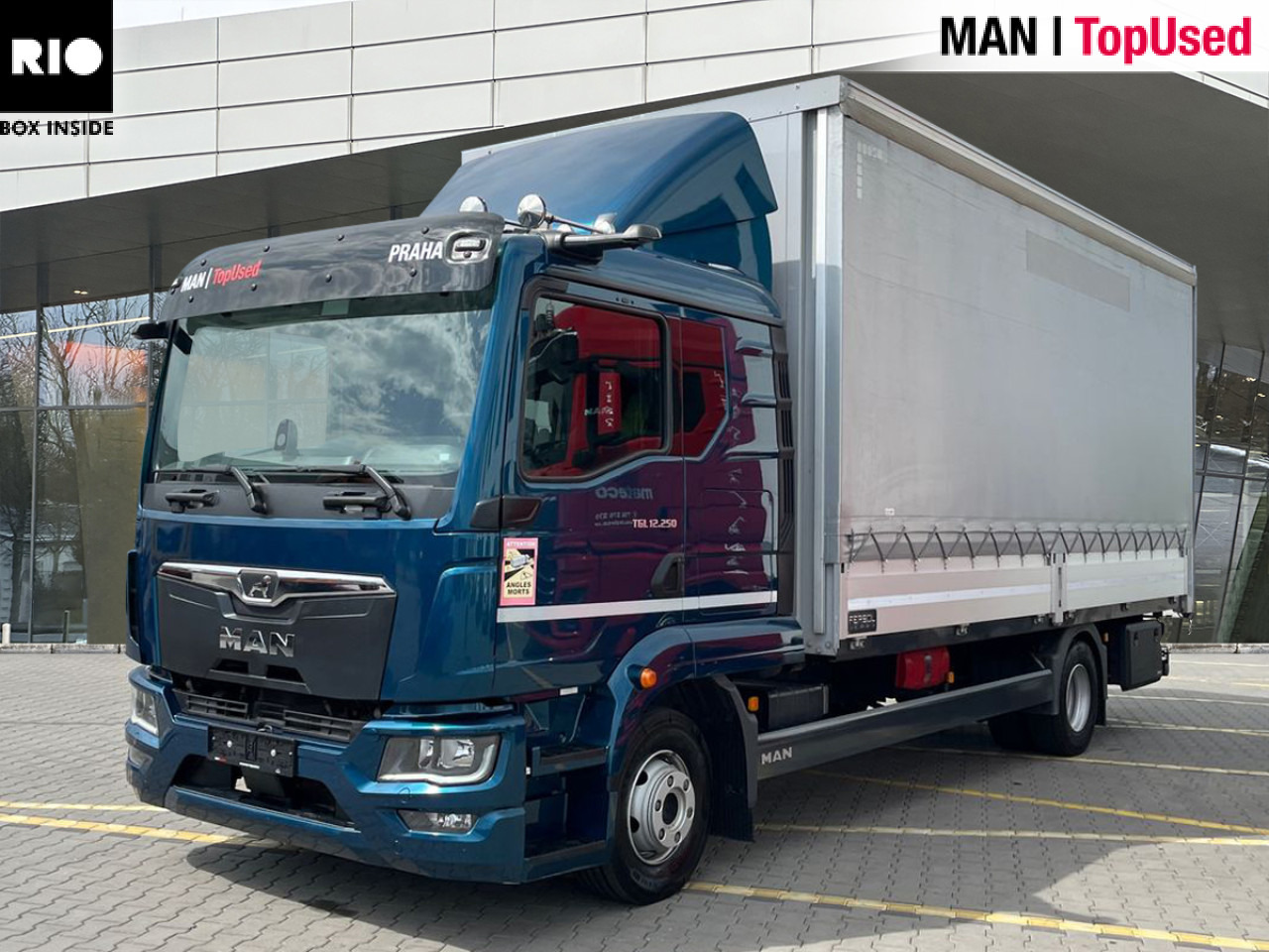 MAN TGL 12.250 4x2 BL CH - Вантажівка з закритим кузовом: фото 1 MAN TGL 12.250 4x2 BL CH - Вантажівка з закритим кузовом: фото 1